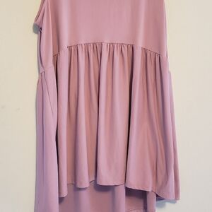 Zenana Outfitters Mauve High Low Skirt